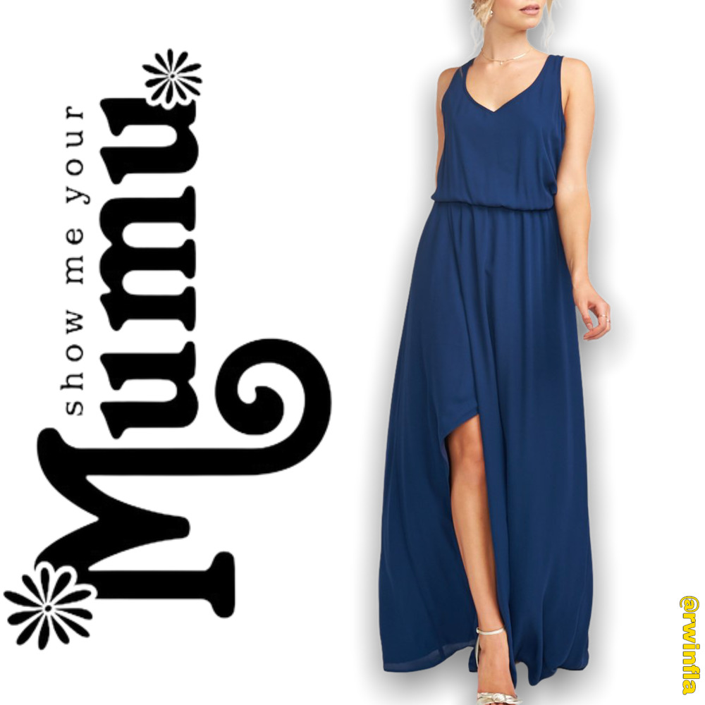 Mumu Wedding Kendall Maxi Dress Bridesmaid NWT